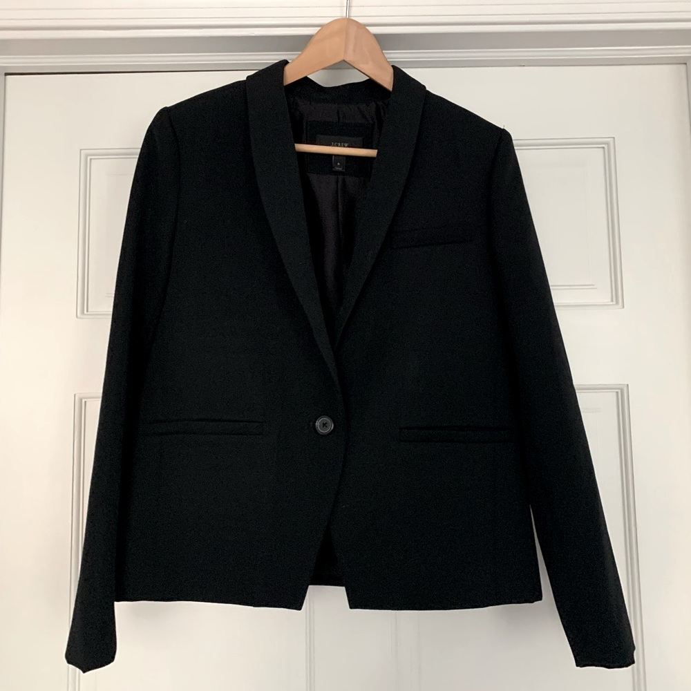 Black J. Crew Parker Blazer size 6